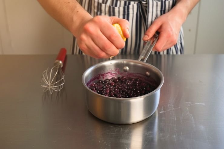 Cook the Blueberry Filling