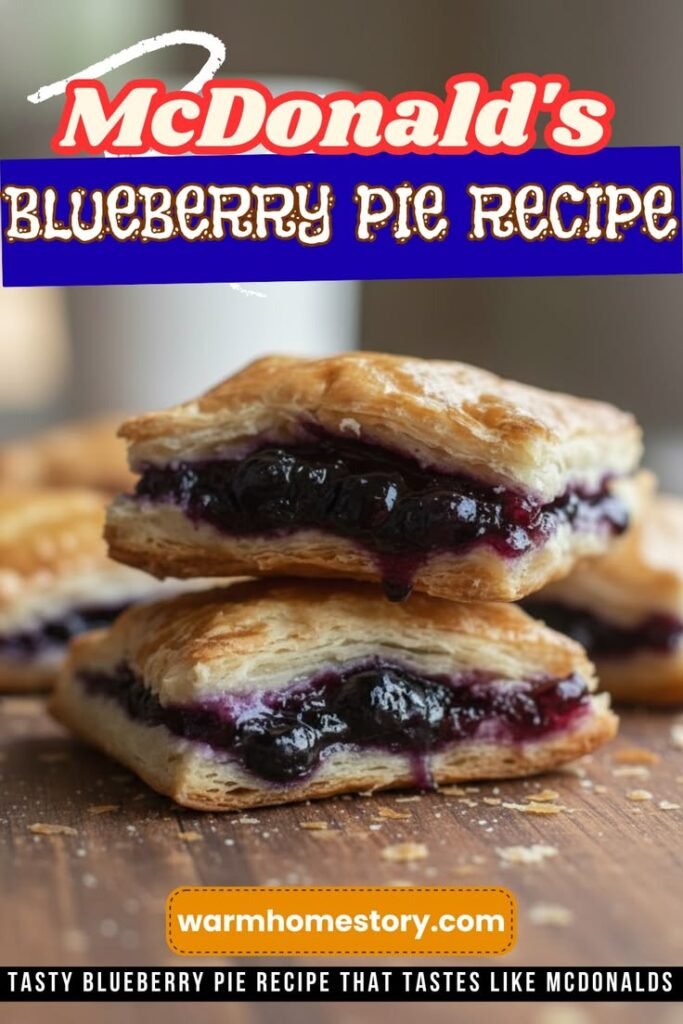 Mcdonald's Blueberry Pie Recipe