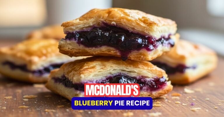 Mcdonald's Blueberry Pie Recipe