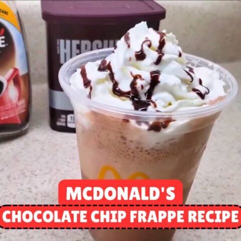 Mcdonald's Chocolate Chip Frappe Recipe