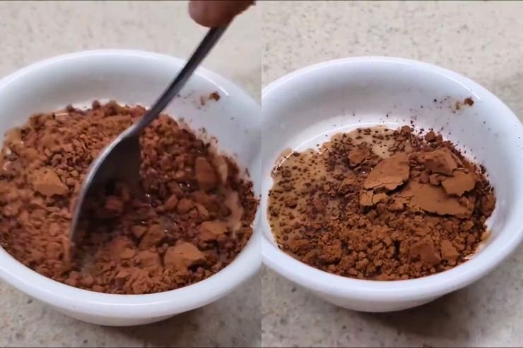 Mix in the Cocoa Powder