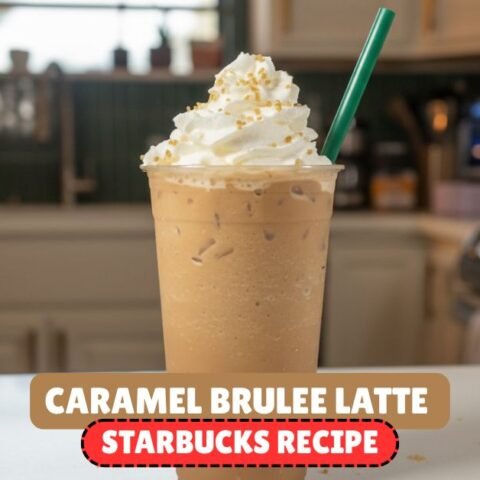Caramel Brulee Latte Starbucks Recipe