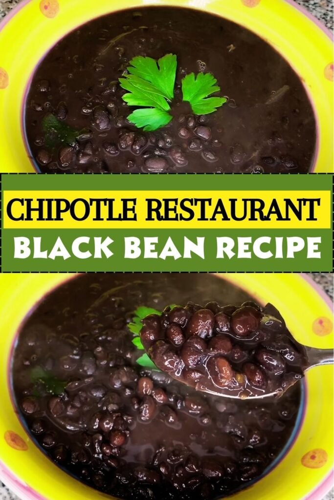 Chipotle Restaurant Black Bean