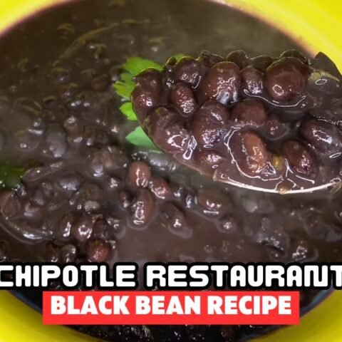 Chipotle Restaurant Black Bean Recipe