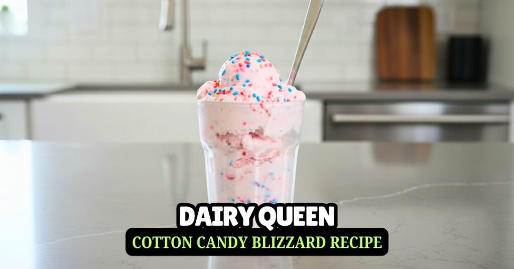 Dairy Queen Cotton Candy Blizzard Recipe