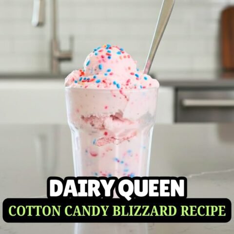 Dairy Queen Cotton Candy Blizzard Recipe