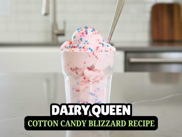 Dairy Queen Cotton Candy Blizzard Recipe