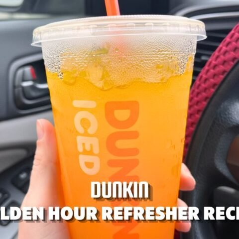 Dunkin Golden Hour Refresher Recipe