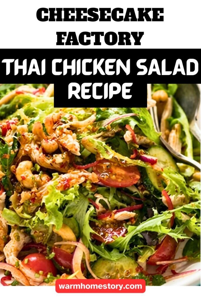 Cheesecake Factory Thai Chicken Salad
