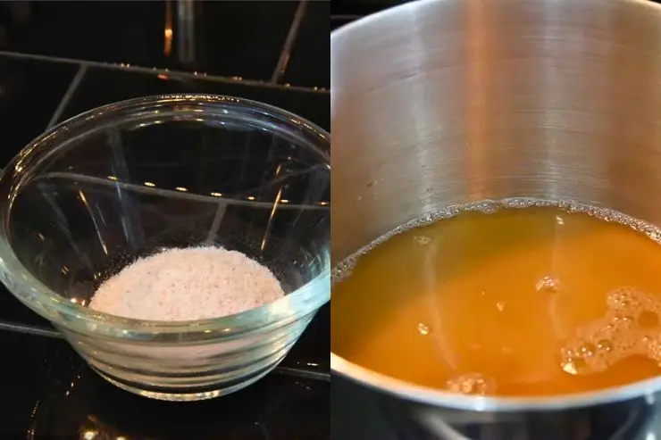 Combine Your Liquids and Salt