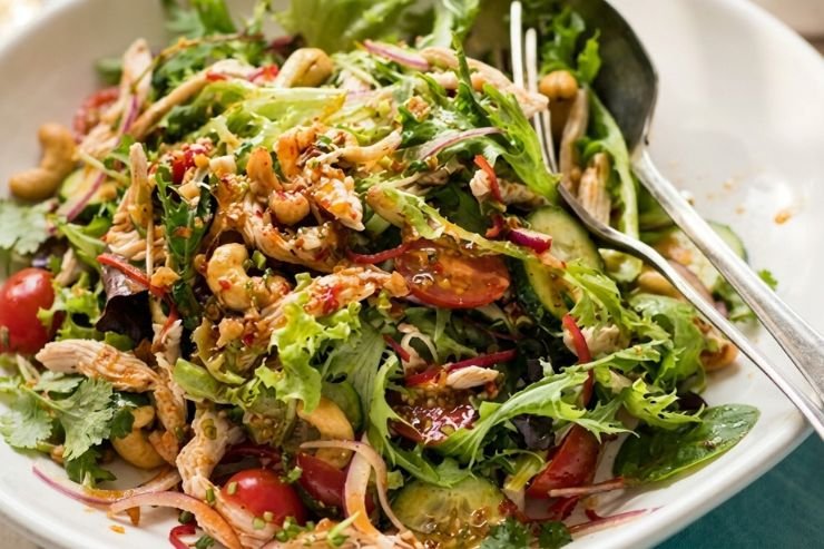 Dress and Add Crunch Last