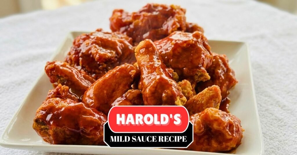 Harold's Mild Sauce Recipe