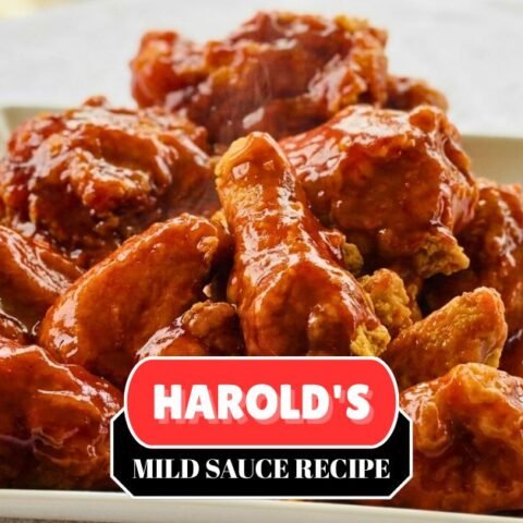 Harold's Mild Sauce Recipe