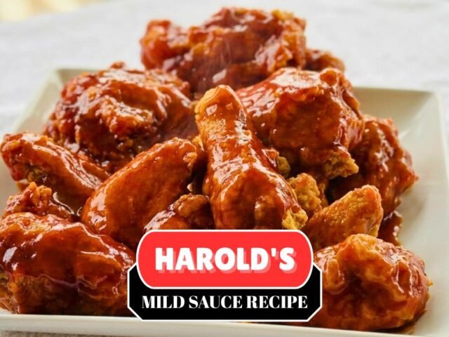 Harold’s Mild Sauce Recipe