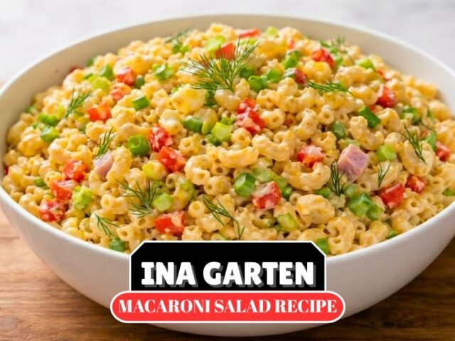 Ina Garten Macaroni Salad Recipe