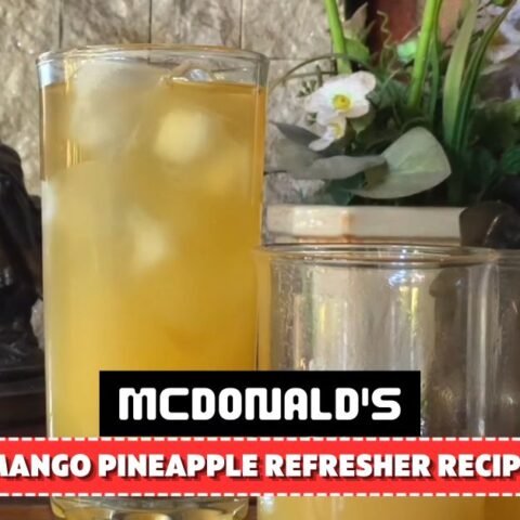 McDonald's Mango Pineapple Refresher Recipe