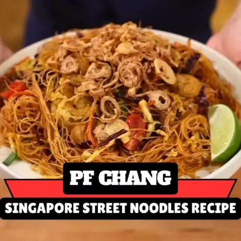 PF Chang Singapore Street Noodles Recipe