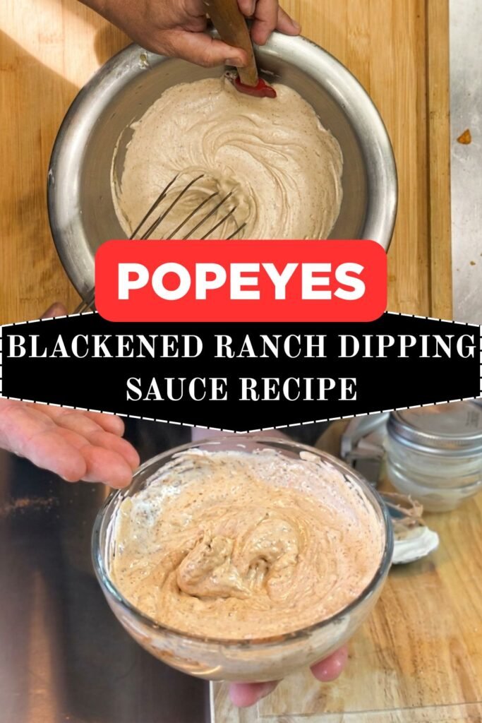Popeyes Blackened Ranch Dipping Sauce