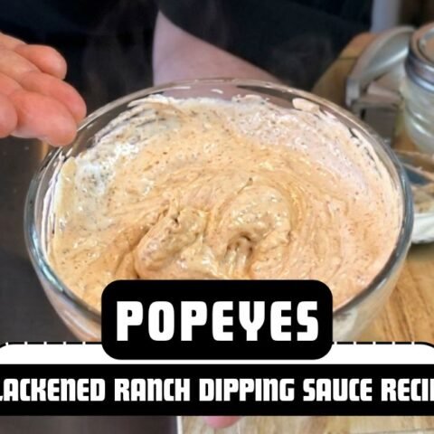 Popeyes Blackened Ranch Dipping Sauce Recipe