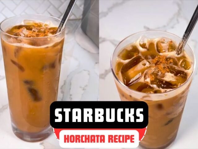 Starbucks Horchata Recipe (Almond Milk)