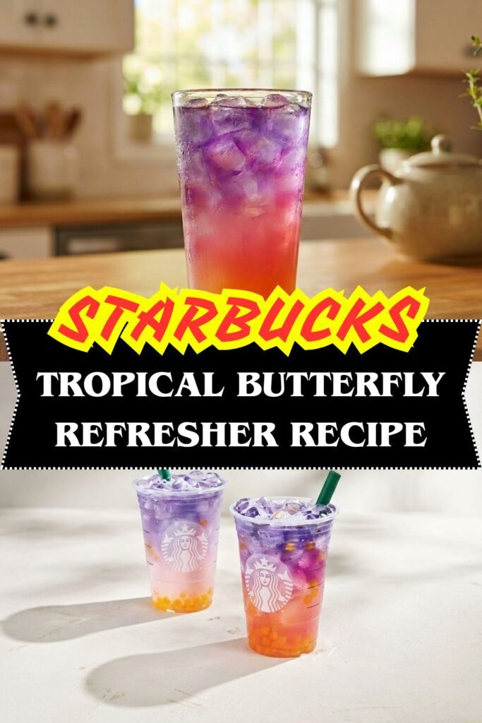 Starbucks Tropical Butterfly Refresher