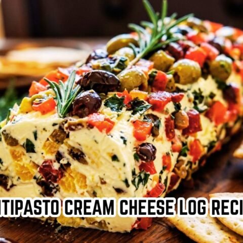 Antipasto Cream Cheese Log Recipe