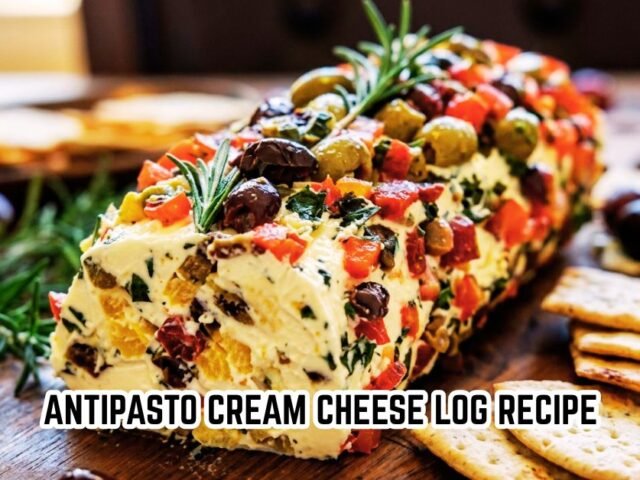 Antipasto Cream Cheese Log Recipe