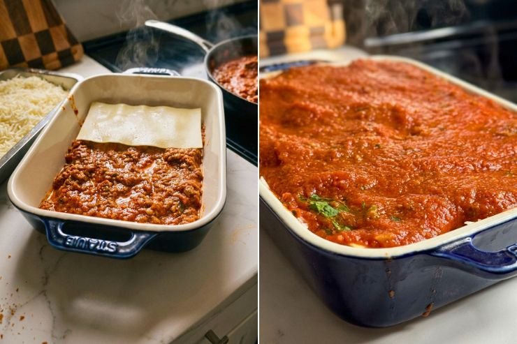 Assemble the Lasagna