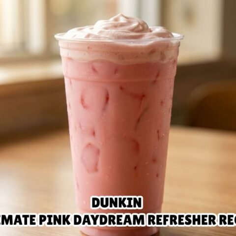 Dunkin Ultimate Pink Daydream Refresher Recipe
