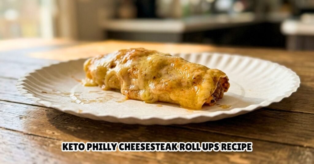 Keto Philly Cheesesteak Roll Ups Recipe