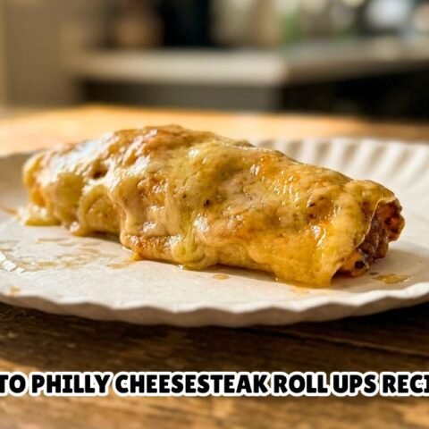 Keto Philly Cheesesteak Roll Ups Recipe