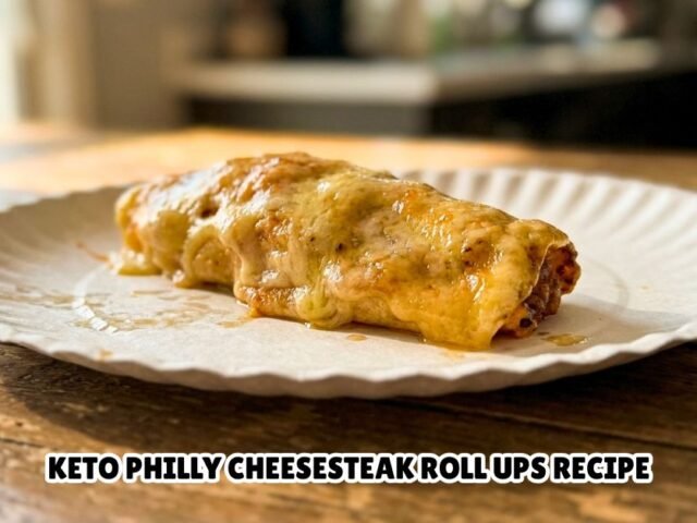 Keto Philly Cheesesteak Roll Ups Recipe (Low-Carb and Easy)