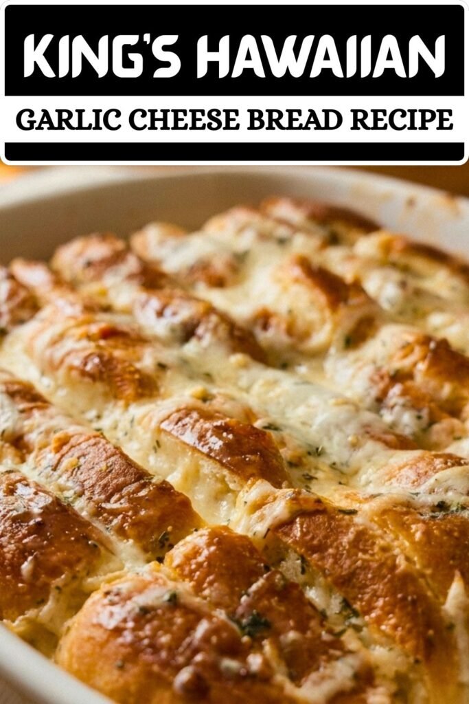King's Hawaiian Garlic Cheese Bread Recipe