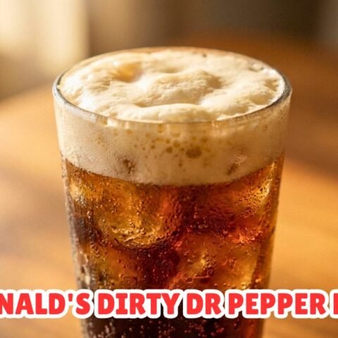 McDonald's Dirty Dr Pepper Recipe
