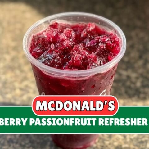 McDonald's Blackberry Passionfruit Refresher Recipe