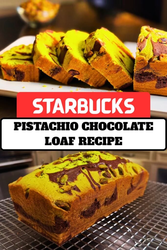 Starbucks Pistachio Chocolate Loaf