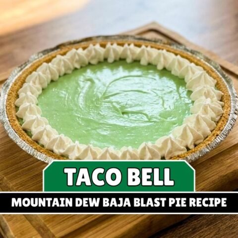 Taco Bell Mountain Dew Baja Blast Pie Recipe