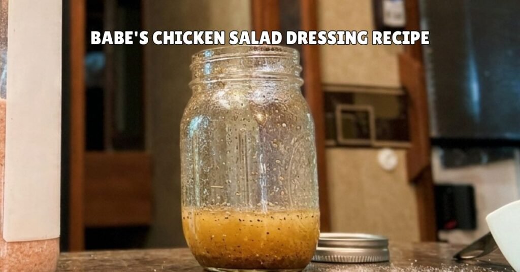 Babe's Chicken Salad Dressing Recipe