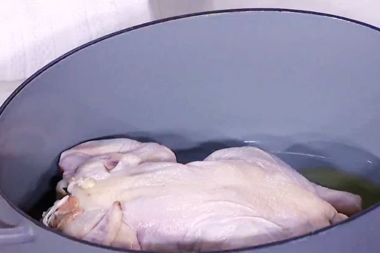Brown the Chicken