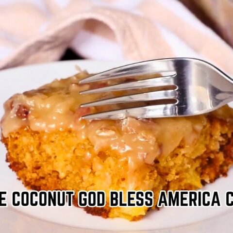 Pineapple Coconut God Bless America Cake Recipe