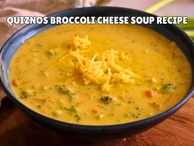 Quiznos Broccoli Cheese Soup Recipe