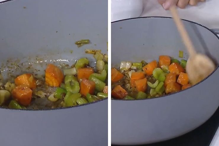 Sauté the Vegetables