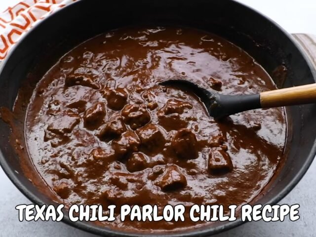 Texas Chili Parlor Chili Recipe