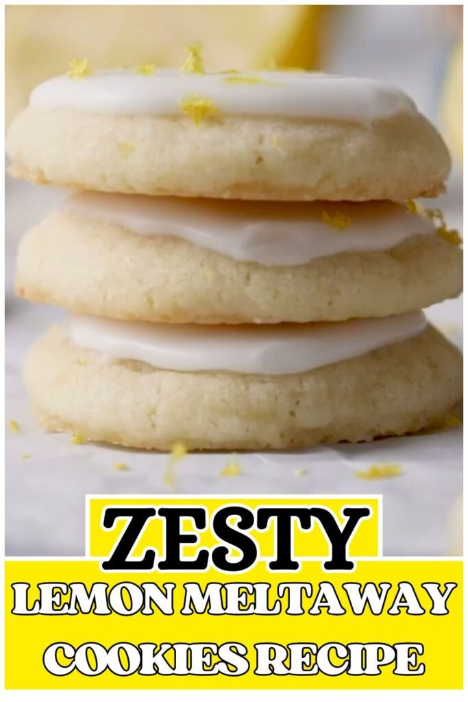 Zesty Lemon Meltaway Cookies