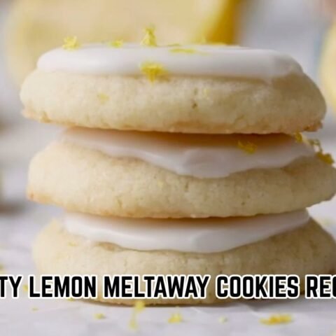 Zesty Lemon Meltaway Cookies Recipe