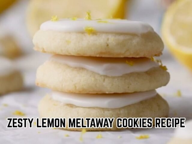 Zesty Lemon Meltaway Cookies Recipe