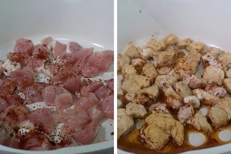 Sear the Chicken