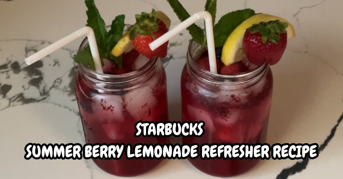 Starbucks Summer Berry Lemonade Refresher Recipe
