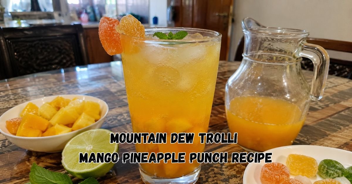 Mountain Dew Trolli Mango Pineapple Punch Recipe