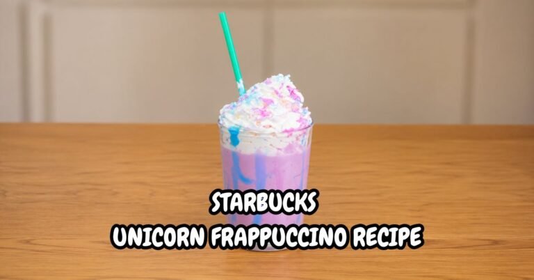 Starbucks Unicorn Frappuccino Recipe
